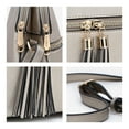 thumbnail image 5 of Dasein Women Tassel Zipper Pocket Crossbody Bag Shoulder Purse Fashion Travel Bag with Multi Pockets, 5 of 7