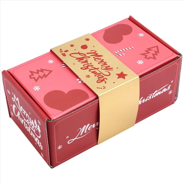 Caja Sorpresa de Dinero, Caja Sorpresa de Feliz Navidad, Caja de Regalo Única con Sobres Plegables Que Rebotan, Caja de Regalo con Explosión de Efectivo, Color Rojo