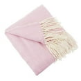 thumbnail image 2 of Fennco Styles Herringbone Collection Contemporary Fringed 50 x 60 Inch Throw, 2 of 8