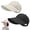 Beige+black, variant on 2 Pack UPF Sun Protection Baseball Hat for Men and Women Lightweight Wide Brim Outdoor Hats Adjustable Velcro Closure