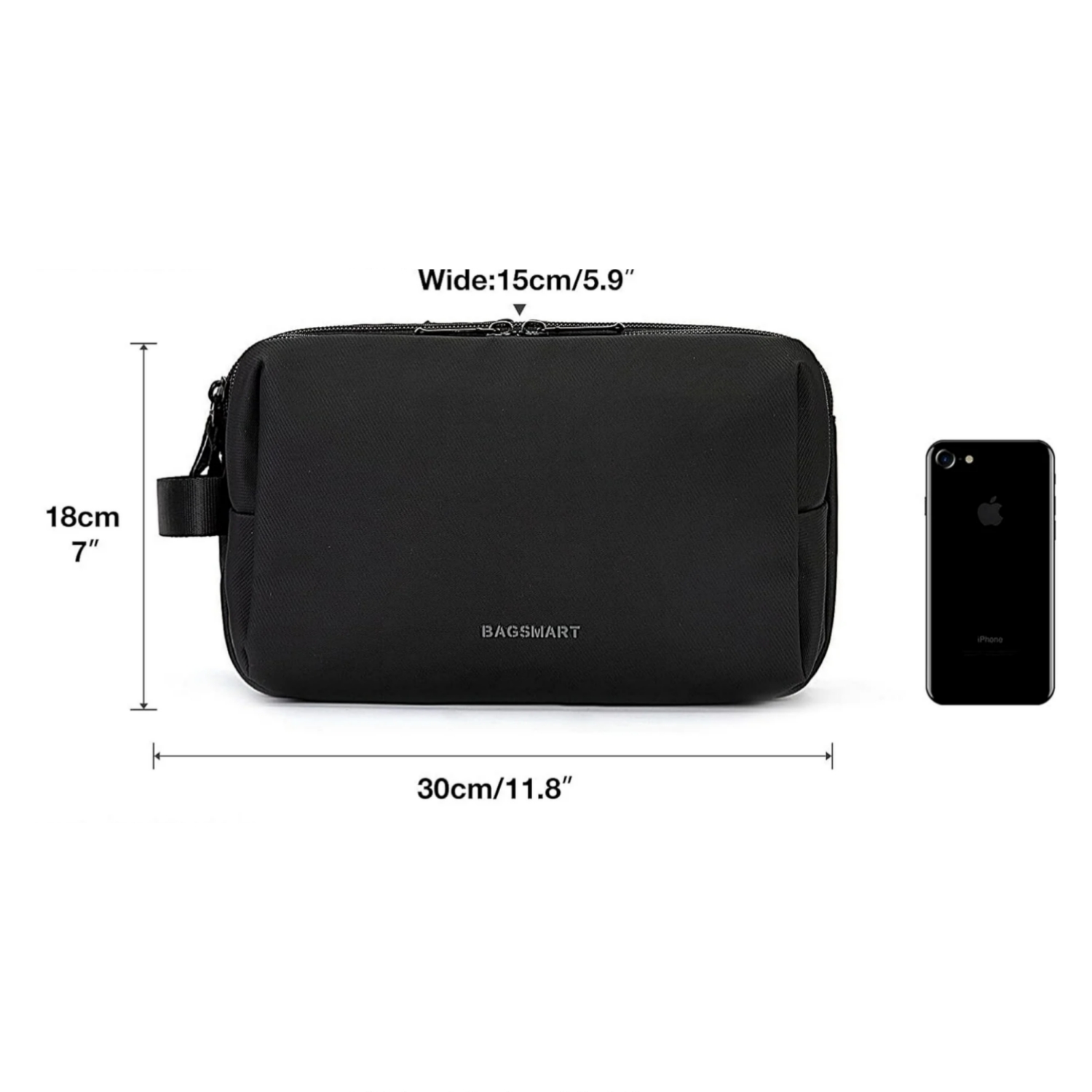 Bagsmart Extra Large Water-Resistant Toiletry Organizer photo 7