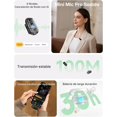 thumbnail image 3 of MAONO Micrófono Inalámbrico para iPhone, Android, tableta, PC con Caelación de Ruido, Filtro de Voz IA, 30 h de Uso con tuche de Carga, Cotor USB-C/Lightning para vlogs y TikTok, WAVE T1(Combo), 3 of 5