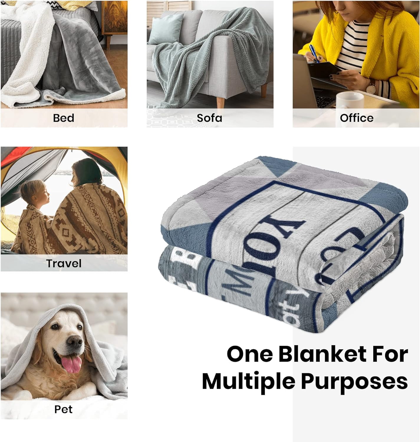 Gifts for Son, Son Gifts, Son Gifts from Mom, Gifts for Grown Son, Best Gifts for Adult Son, Birthday Gifts for Son Throw Blankets, Son Birthday Gifts, Graduation Gift Idea