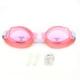 thumbnail image 1 of Gafas de natación con tapones para los oídos y clip para la nariz Gafas de natación ajustables para niños Rojo, 1 of 14
