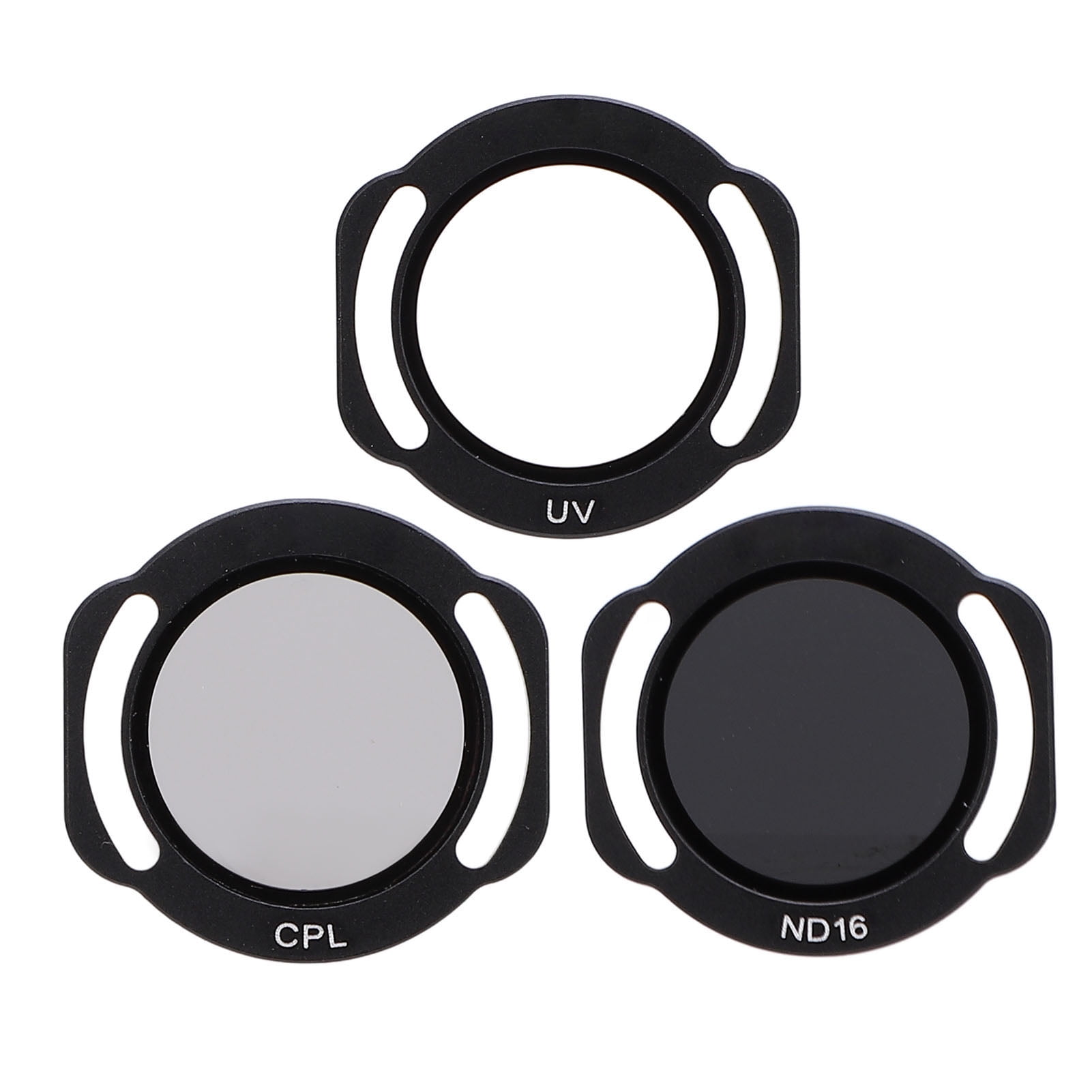 M Buder 3-in-1 Aerial Drone Camera Lens Filter Set, Optical Glass ND UV CPL Filters with Storage Box, Professional Photography Accessories Compatible with DJI NEO Quadcopter, Black