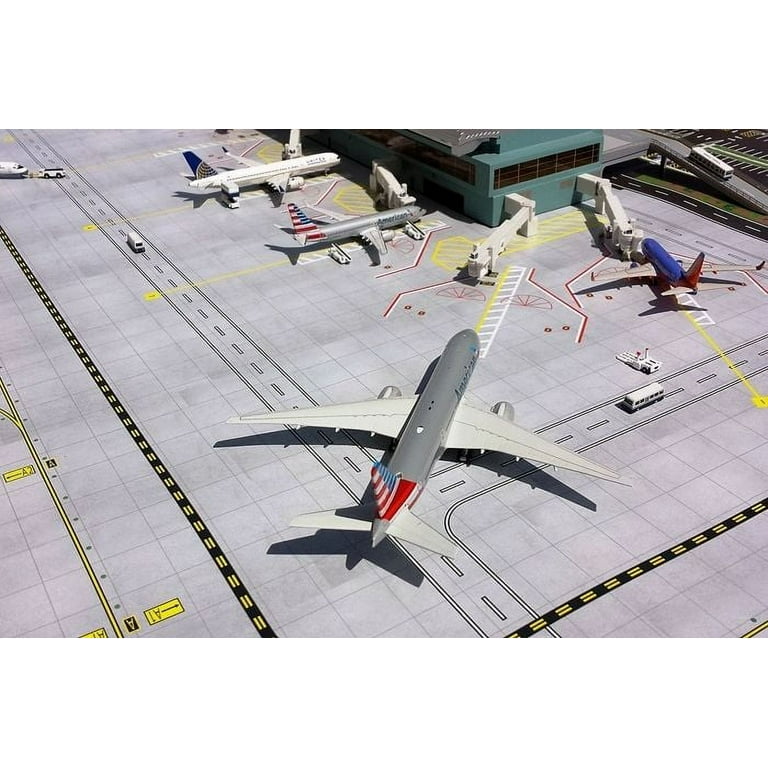 Gemini Jets Diecast Airplane Model Terminal Set - Airport Airside