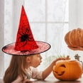 thumbnail image 7 of CoreLiving Hanging Witches Hats for Halloween Party Decor, Spooky Outdoor Porch & Indoor Wall Decorations, Durable Fabric Costume Prop, 1 Pack, 7 of 7
