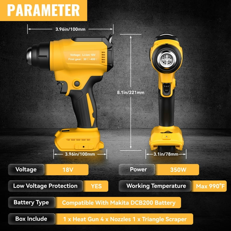Dewalt 18v hot air gun cheap