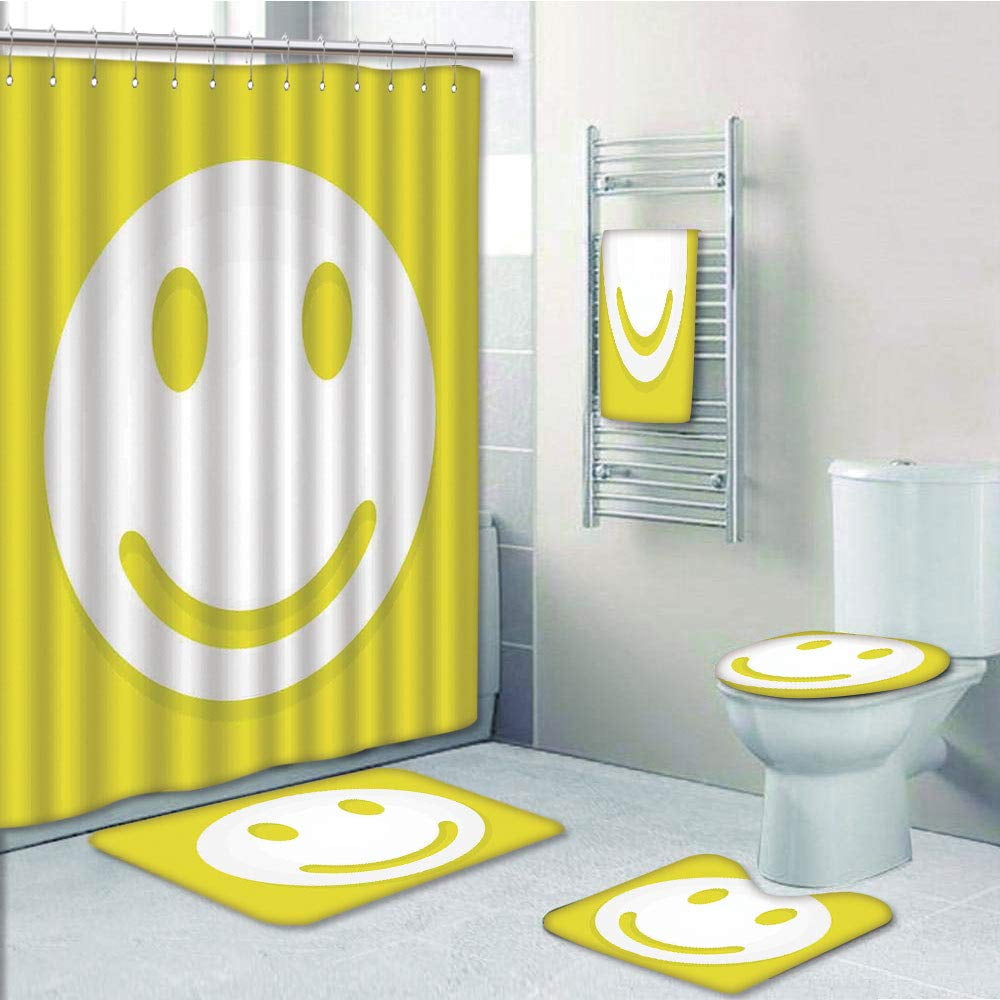 PRTAU Rise Shine Positive Optimistic Classic Big Smiley Happy Face 5