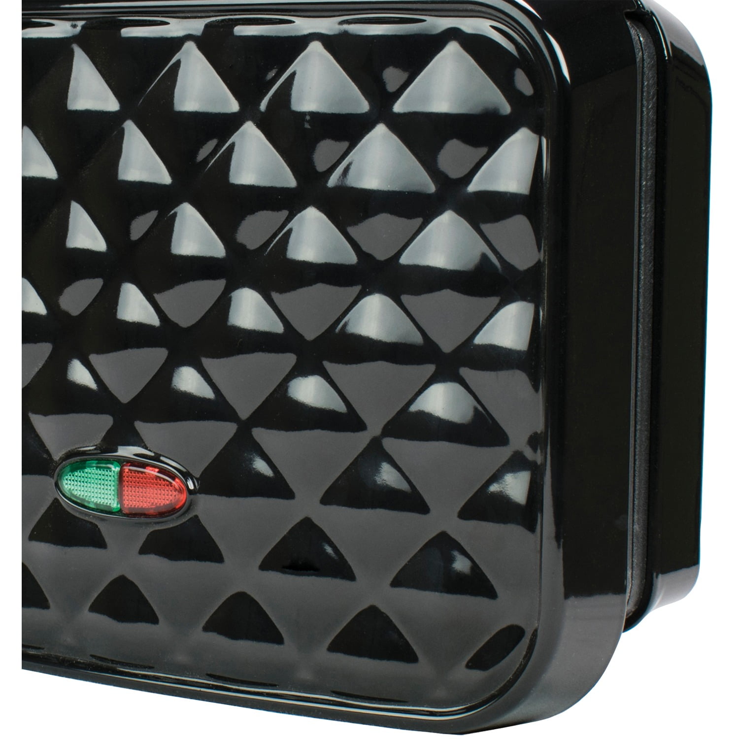 Brentwood Couture Purse Nonstick Dual Waffle Maker (Black)