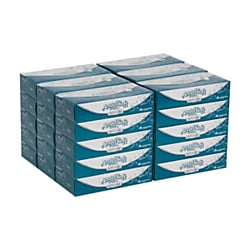 Georgia Pacific Professional Ultra Premium Facial Tissue, White, 2-Ply, White, 125 Sheets/Box, 30 Boxes/Carton -GPC48560