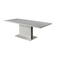 thumbnail image 5 of Milan Kaitlynn 2-piece Contemporary Steel and MDF Dining Set in Gray, 5 of 11