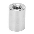 thumbnail image 3 of 20 PIEZAS tuerca de acoplamiento varilla redonda XCF acero inoxidable 304 M6x1.0 12 L17 mm, 3 of 4