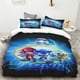 thumbnail image 4 of Funda nórdica Juego de cama de dibujos animados de Sonic Juego de cama suave y cómodo Adecuado para el hogar Decoración impresa en 3D Regalos para niños, 4 of 5