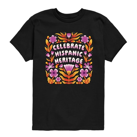 Instant Message - Celebrate Hispanic Heritage Boys' Short Sleeve Graphic T-Shirt