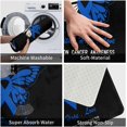 thumbnail image 4 of Butterfly Colon Cancer Awareness Doormat Front Door Rug, 24"X16" Absorbent Machine Washable Inside Door Mat, Non Slip Low-Profile Entrance Rug for Entry, Back Door, 4 of 5