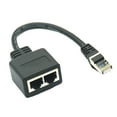 thumbnail image 3 of XISAOK RJ45 Ethernet Cable Splitter Networks Adapter Cord Ethernet Splitter 1 to 2 Cable for LAN Ethernet Connector Wire, 3 of 7