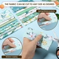 thumbnail image 4 of 126 Pcs Assorted Charm Pack for Quilting Cotton Fabric Square 5 x 5 inch Precut Quilted Fabric Floral Patchwork for Sewing DIY Craft, 4 of 8