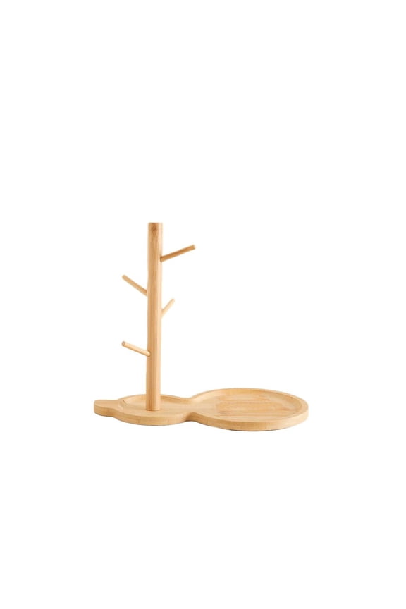 Wood Key Holder,Ring Holder Wood Decorative Organizer,Jewelry Key Stand Organizer