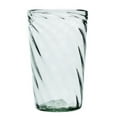 thumbnail image 3 of 10 Strawberry Street Optic Swirl Hiball Handblown Mexican Glass, Set of 6, 3 of 6
