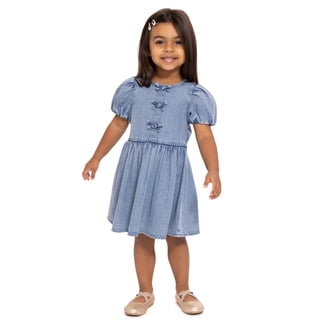 bluey denim dress Amazon.com: Bluey Bingo Chloe Floral Toddler Girls Vintage Wash Denim Overall Dress and T-Shirt Outfit Set Blue/White 2T: Clothing, Shoes & Jewelry