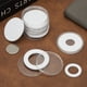 thumbnail image 5 of Uxcell 20 Pcs 46mm Cápsulas para Monedas, 5 Tamaños (18/23/28/33/38mm) Estuches Transparentes con Protectores de Monedas para Coleccionistas., 5 of 6