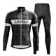 thumbnail image 1 of Maillot Conjunto de ropa de ciclismo Chaqueta de jersey de bicicleta de manga larga a prueba de vien Lixada Maillot, 1 of 7