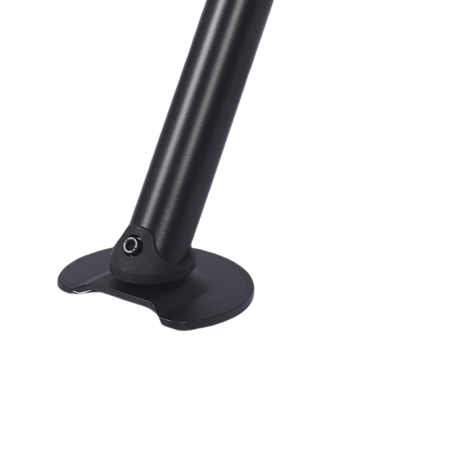 Rupoun Cat Desk Bed Comfortable Desktop Attachment Cat Perch High Strength Iron Structure Kitten Furniture for Office Space Saving Hammock (15.75 inches / 40 cm), Black