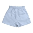 thumbnail image 7 of Lullu Girls High Waist Shorts Summer Casual Loose Shorts with Belt Pockets, Sizes 4-14, 7 of 7