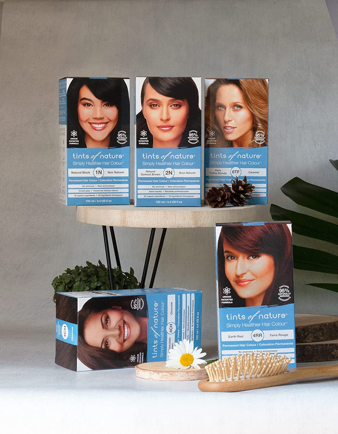 Tints Of Nature Conditioning Permanent Hair Color 3N Natural Dark Brown 4.4 fl. oz.