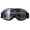 Black, variant on Shrysg Unisex Sporty Ski Goggles Outdoor Windproof Dustproof Eyewear Adjustable Strap UV400 Protection Vintage Pilot Glasses for Motorcycle Sky Blue