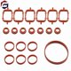 thumbnail image 1 of 20pcs Car Rubber Intake Inlet Manifold Seal Gasket Repair Kit For Bmw E87 E46 E90 E91 E92 E93 E39 E60 M57 11617790198, 1 of 1