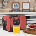 thumbnail image 6 of Fotbe Cute Black Kitten Cartoon for Two Slice Toaster Cover, Fingerprint Protector, Super Soft Appliance Cover And Dust Cover,Bread Dust Cover & Fingerprint Protection, 6 of 7
