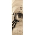 thumbnail image 2 of Blaustein, Alan 11x24 White Modern Wood Framed Museum Art Print Titled - Paseo de Canovas Caceras, 2 of 4