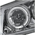 thumbnail image 4 of Dual LED Halo Projector Headlight In Chrome Housing Clear Lens Made For And Compatible With 2003 - 2006 Chevy Chevrolet Silverado 02-06 Avalanche 02 03 04 05 06, 4 of 4