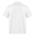 thumbnail image 2 of Doomiva Unisex Short Sleeve Chef Coat Men's Chef Jacket Chef Uniform Button Chef Uniform Shirt White 3XL, 2 of 7