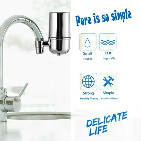 Ustyle Kitchen Faucet Water Filter Sink Tap Water Cleaner Household Multilayers Filtration System Walmart Canada