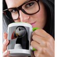 thumbnail image 2 of 3dRose, Atlantic Puffin birds, Machias Seal Isl, ME - US20 KRS0022 - Keith and Rebecca Snell, 15oz Two-Tone Green Mug, 2 of 7