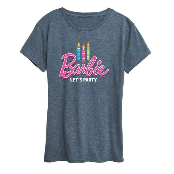 Barbie - Let's Party - Women's Short Sleeve Graphic T-Shirt