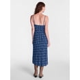 thumbnail image 3 of No Boundaries Woven Sweetheart Maxi Dress, Women’s XXS-XXL, 3 of 4