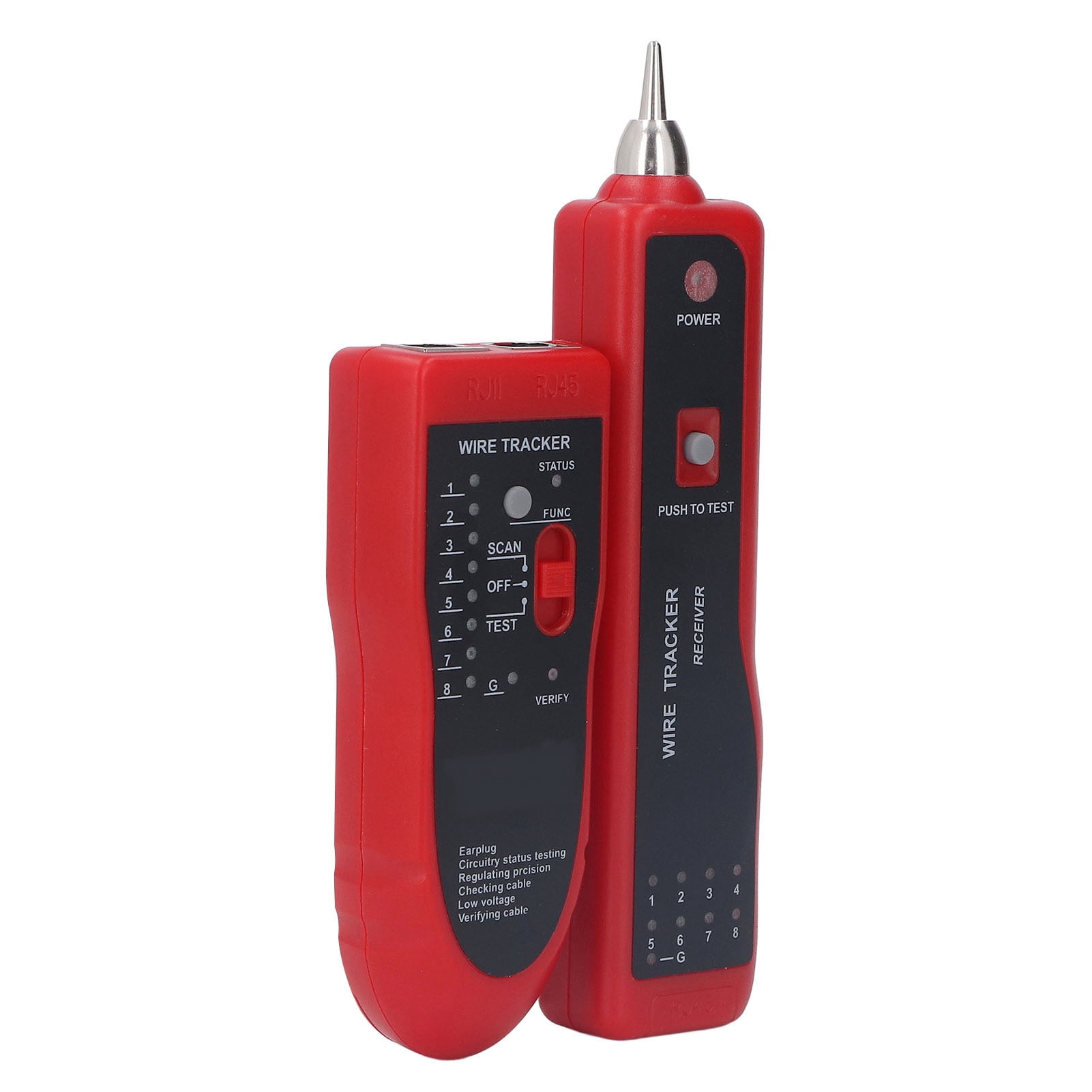 Wire Tracer, Network Cable Tester Simple Operation With Earphone For