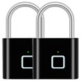 thumbnail image 1 of Candados Biometricos VentDepot Lockit Black 2 Pzas Biométrico MXIKK-002, 1 of 2