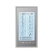HealthmateForever T12AB2 Touch Screen TENS Muscle Recovery & Pain Relief Therapy (Silver on Silver)