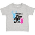 thumbnail image 3 of Inktastic Gender Reveal Will It Be a Little Buck or Doe? Girls Baby T-Shirt, 3 of 5