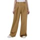 thumbnail image 1 of Pantalones de mujer de cintura alta, de color liso, de pana, con abertura en el bajo. Pantalones informales con bolsillos, lavables a máquina., 1 of 6