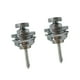 thumbnail image 1 of Advancent Paquete de 2 correas de guitarra de cabeza plana de aleación de zinc, clavija de bloqueo de instrumentos de cuerda antideslizante Accesorios para instrumentos musicales Plata, 1 of 6