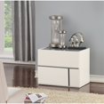 thumbnail image 5 of ACME Kottow Nightstand in Cream White and Dark Grey, 5 of 5