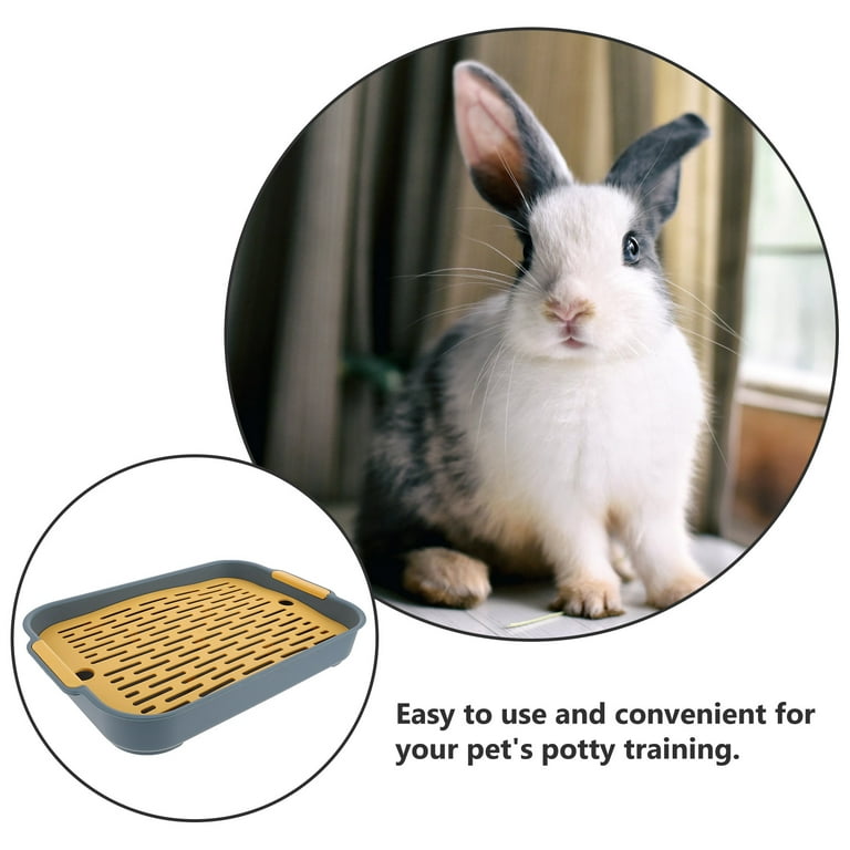 Large corner litter shop tray rabbit
