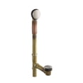 thumbnail image 2 of Kohler 7259-BN K- Clearflo Brass Toe Tap Bath Drain, Vibrant Brushed Nickel, 2 of 4