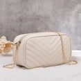 thumbnail image 3 of LNGOOR Mini Chevron Chain Crossbody Bag, 3 of 7